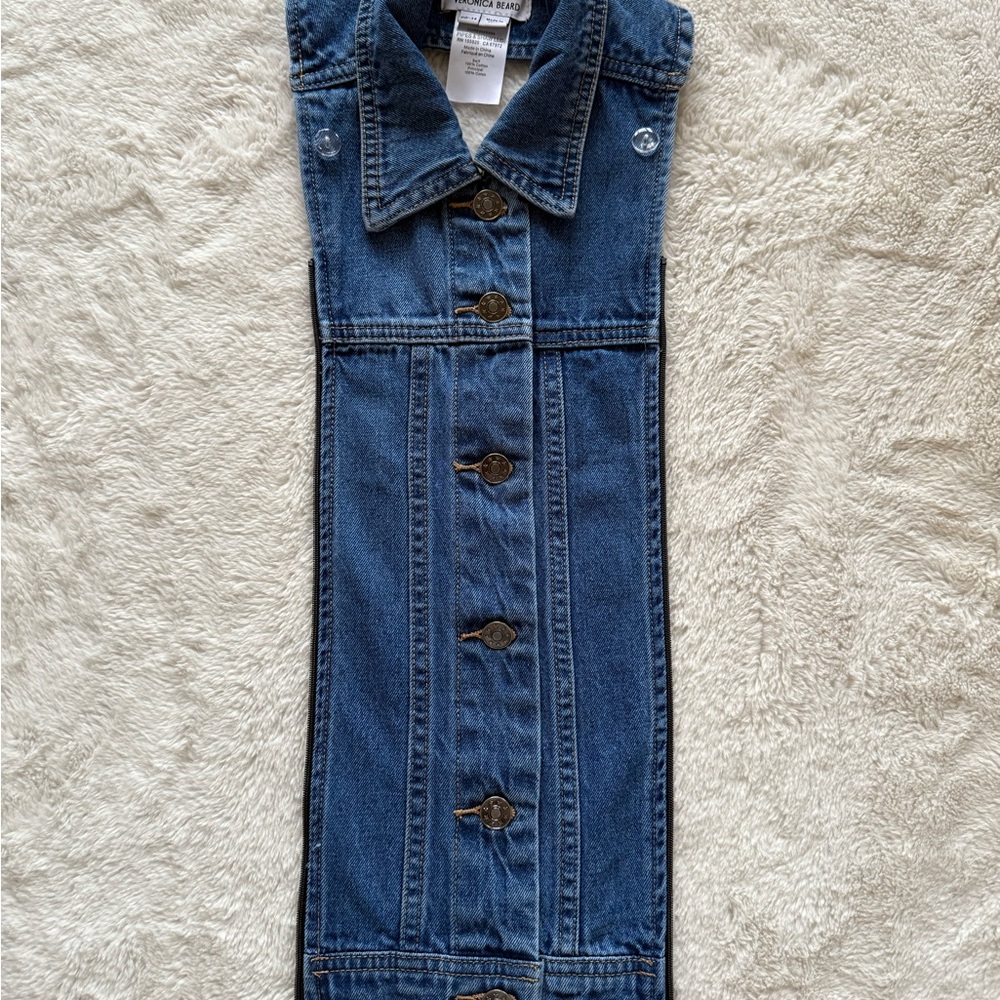 Veronica Beard denim Dickie insert, new without tags.